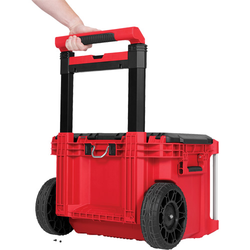 Boîte &agrave; outils sur roues PACKOUT, 18" x 22" x 19-1/2", Noir/Rouge Absolute Business Supply