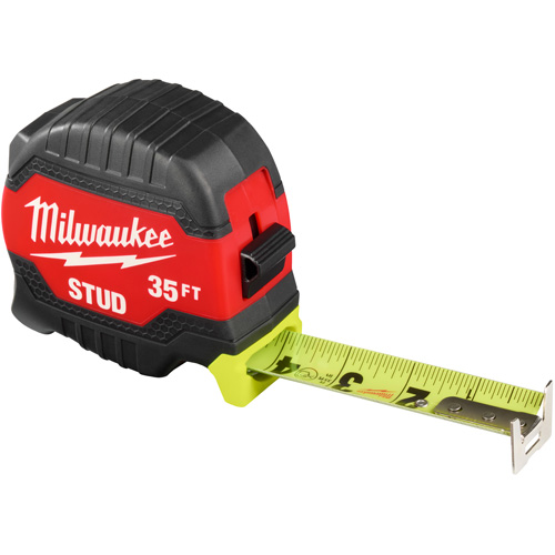 Ruban &agrave; mesurer Stud avec &eacute;chelle pour ing&eacute;nieur, 1-5/16" x 35' Absolute Business Supply