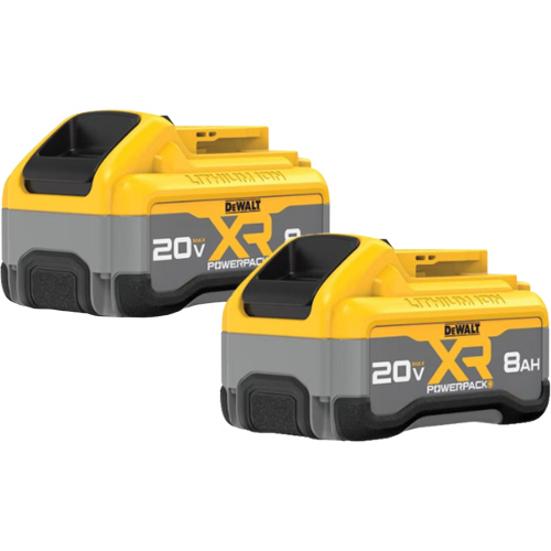 MAX* XR POWERPACK Batteries, Lithium-Ion, 20 V, 8 Ah Absolute Business Supply