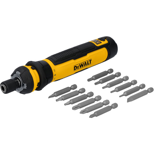 Jeu de tournevis sans fil de 14 morceaux avec commande FLEXDRIVE, 4 V, 44 lb-po/5 Nm couple max. Absolute Business Supply