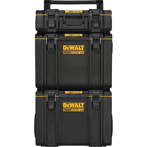 Syst&egrave;me de rangement sur roues TOUGHSYSTEM 2.0, 24" x 20-2/5" x 34-1/2", Noir/Jaune Absolute Business Supply