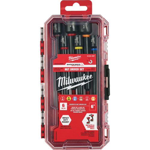 Jeu de tourne-&eacute;crous de 6" Impact Duty SHOCKWAVE, 6 mcx, Magn&eacute;tique Absolute Business Supply