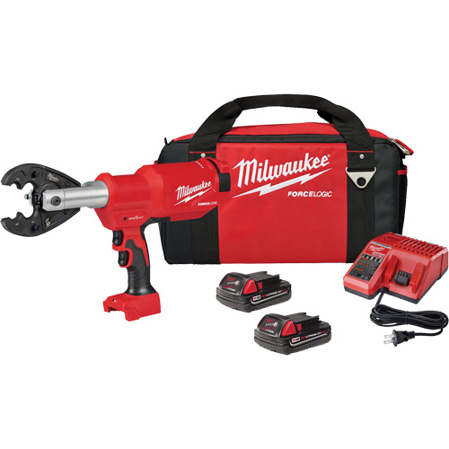 M18 FORCE LOGIC 6T Pistol Utility Crimper Kit with BG-D3 Jaw Absolute Business Supply