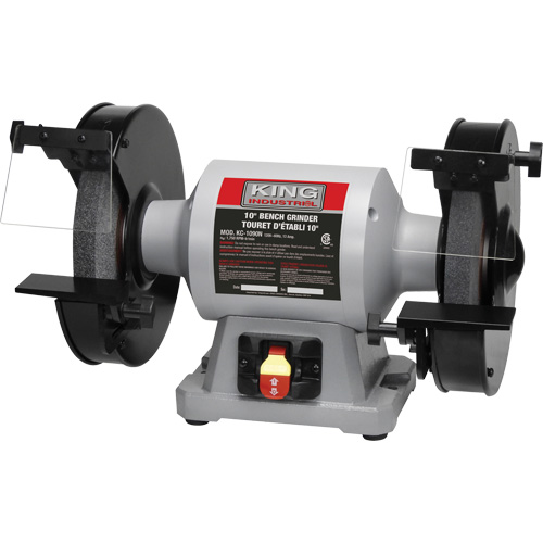 Bench Grinder, 10" Wheel Diameter, 1-1/2 HP, 1750 RPM Absolute Business Supply