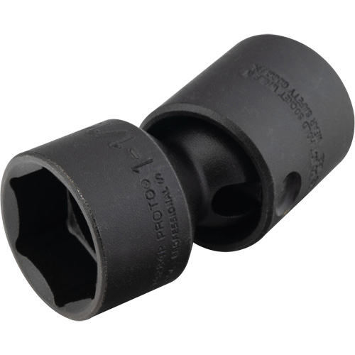 Universal Socket, Impact, 1-1/16", 1/2" Drive, 6 Points Absolute Business Supply