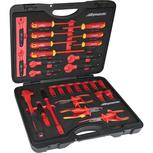 Insulated Tool Set, 1000 V, 28 Pcs Absolute Business Supply