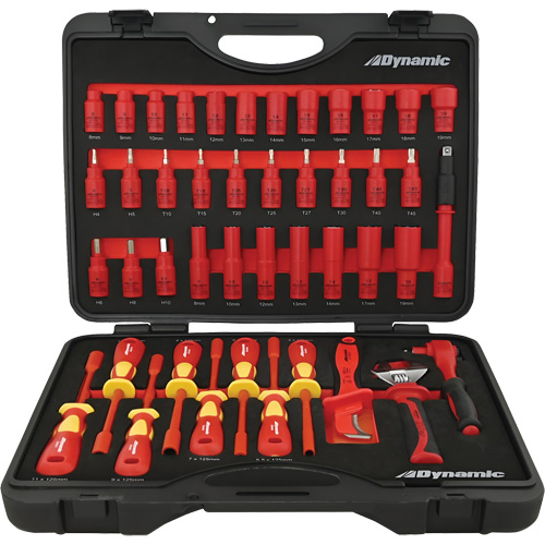 Jeu d'outils et douilles isol&eacute;s, 44 M Absolute Business Supply
