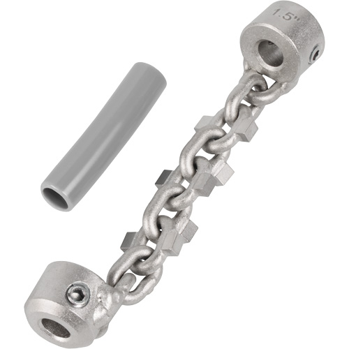 1-1/4" - 1-1/2" Standard Chain Knocker for 1/4" Chain Snake Cable Absolute Business Supply
