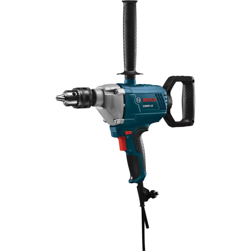 Drill Mixer with Spade Handle, 5/8" Chuck, 9 A, 120 V, 0-700 RPM, Keyed Chuck Absolute Business Supply