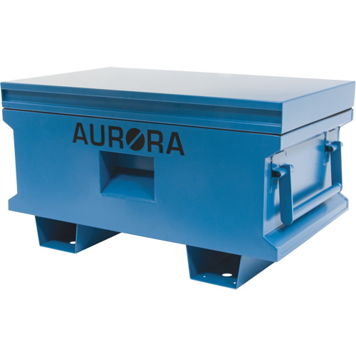 Coffre &agrave; outils de chantier, 33" x 20-3/10" x 18-3/10", Acier, Bleu Absolute Business Supply