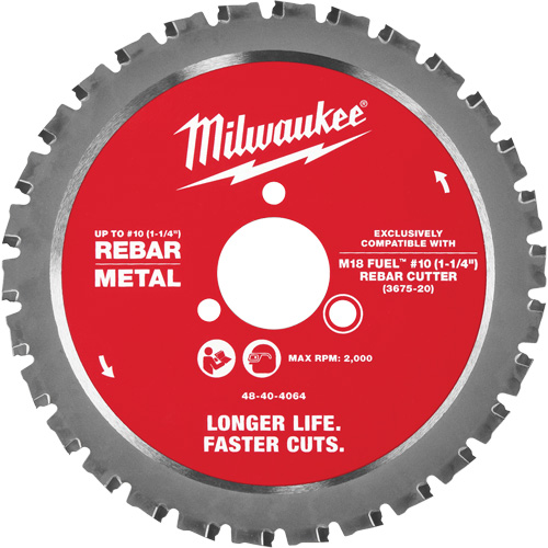 #10 (1-1/4”) Rebar Cutting Blade, 1-1/4" Absolute Business Supply