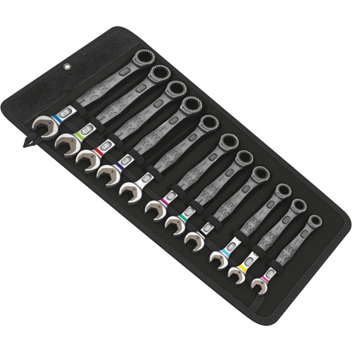 6000 Joker Ratcheting Combination Wrench Set, Combination, 11 Pieces, Metric Absolute Business Supply