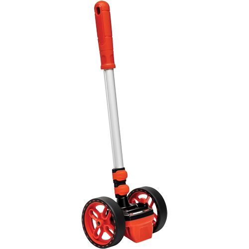 Roue de mesure &agrave; deux roues SAE , 4"/10,16 cm, Gamme de 9999', Pouces/pieds Absolute Business Supply