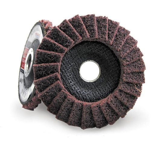 POWERBLEND SCD Surface Conditioning Flap Disc, 4-1/2" x 7/8", Type 29, Medium Grit Absolute Business Supply