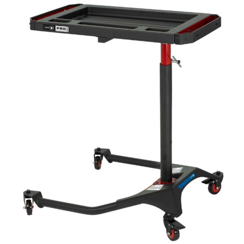 Plateau &agrave; outils pour sous le capot en ABS &agrave; hauteur ajustable JUHT-100A , 0 tiroirs, 18-7/10" lo x 31-17/20" la x 48-2/5" h, Noir Absolute Business Supply