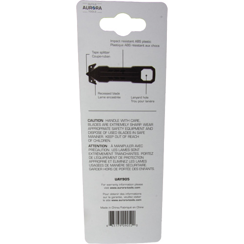 Disposable Safety Knife , Stainless Steel, Plastic Handle Absolute Business Supply