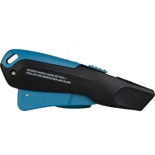 Retractable Safety Knife , Stainless Steel, Heavy-Duty, Plastic/Aluminum Handle Absolute Business Supply