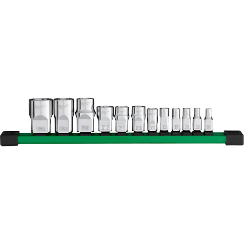 Jeu de douilles, Torx, Prise 1/4"/1/2"/3/8", 12 mr Absolute Business Supply