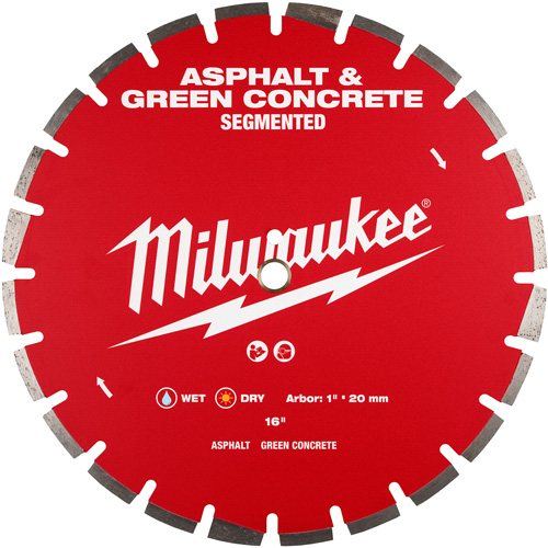 Asphalt & Green Concrete Segmented Diamond Blade Absolute Business Supply