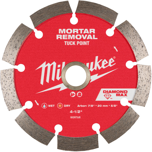 Lame diamant&eacute;e pour joints de maçonnerie DIAMOND MAX Absolute Business Supply