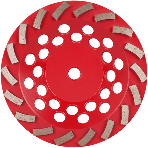 Meule boisseau diamant&eacute;e &agrave; 18 segments Turbo DIAMOND MAX Absolute Business Supply