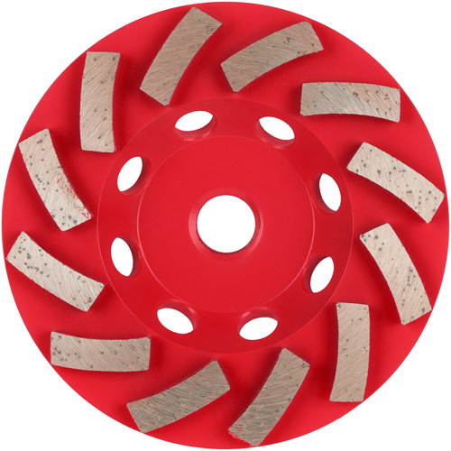 DIAMOND MAX Turbo 12-Segment Diamond Cup Wheel Absolute Business Supply