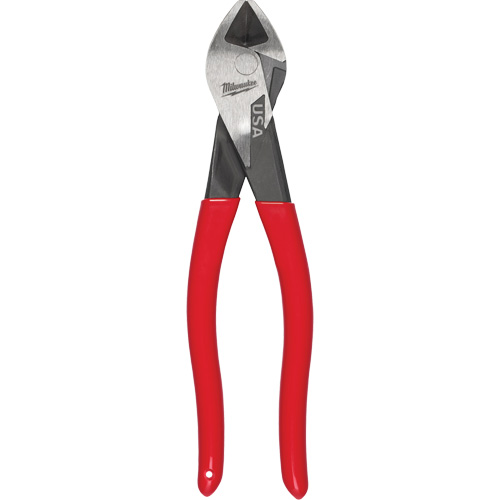 Pinces coupantes diagonales &agrave; prise tremp&eacute;e avec t&ecirc;te angulaire, 8" lo Absolute Business Supply