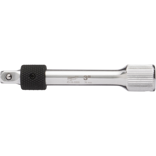 Locking Extension Socket, 1/4" Drive, 3" L Absolute Business Supply