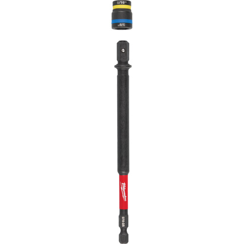 SHOCKWAVE Impact Duty 5/16” & 3/8" QUIK-CLEAR 2-in-1 Nut Driver, 1/4" Drive, 6" L, Magnetic Absolute Business Supply