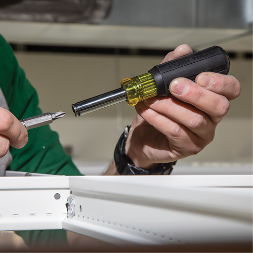 11-in-1 Magnetic Screwdriver / Nut Driver, Cushion Grip Handle Absolute Business Supply