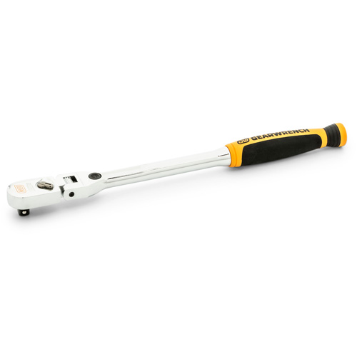Cl&eacute; &agrave; cliquet &agrave; t&ecirc;te flexible verrouillable 120XP avec poign&eacute;e double mat&eacute;riau Absolute Business Supply