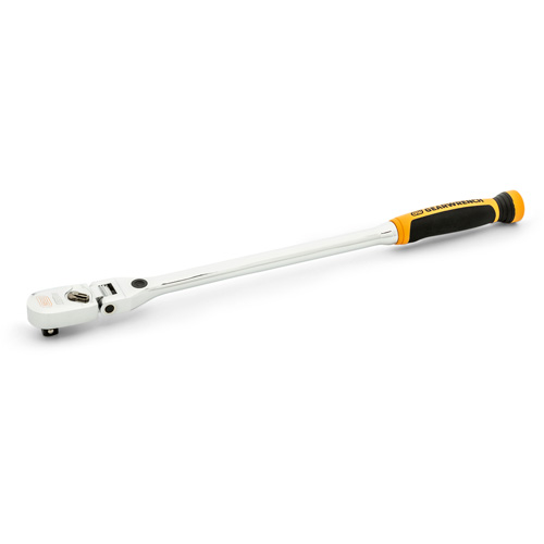 Cl&eacute; &agrave; cliquet &agrave; t&ecirc;te flexible verrouillable 120XP avec poign&eacute;e double mat&eacute;riau Absolute Business Supply