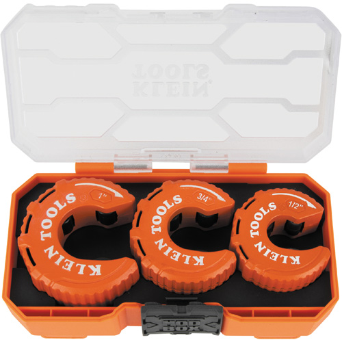 3-Piece C-Style Copper Tubing Cutter Set, 1/2"/3/4"/1" Capacity Absolute Business Supply
