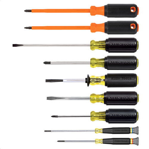 Jeu de tournevis pour &eacute;lectricien, 9 m Absolute Business Supply