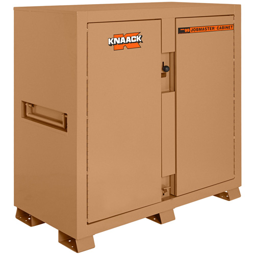 Armoire de chantier mod&egrave;le 99 avec deux portes et deux cadenas, Acier, 59,4 pi³, Havane Absolute Business Supply