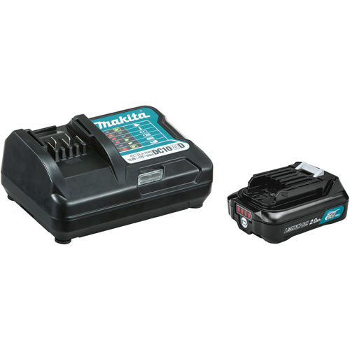 Trousse de d&eacute;marrage avec batterie 2 Ah 12Vmax CXT et chargeur standard, 12 V, Lithium-ion Absolute Business Supply