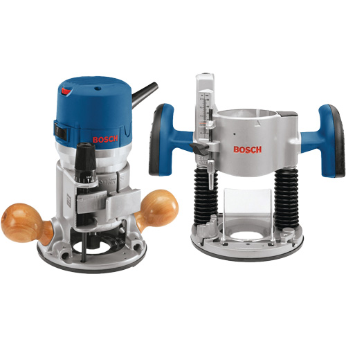 Combination Plunge- and Fixed-Base Router Absolute Business Supply