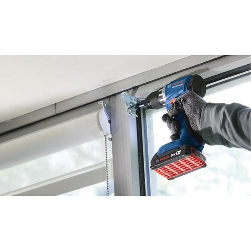 Trousse perceuse-visseuse compacte sans balais, Lithium-ion, 18 V, Mandrin 1/2", Couple 400 lb-po Absolute Business Supply