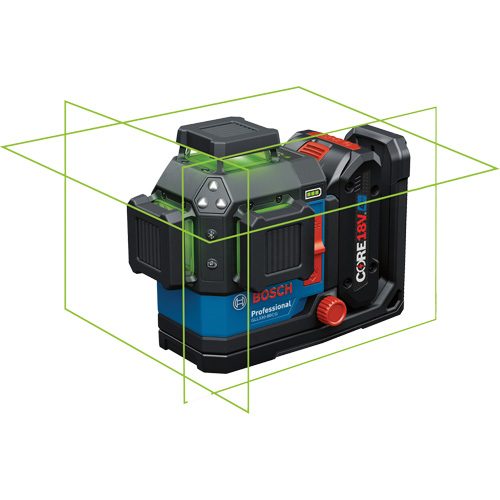 360 Connected Green-Beam Three-Plane Leveling and Alignment Laser Absolute Business Supply