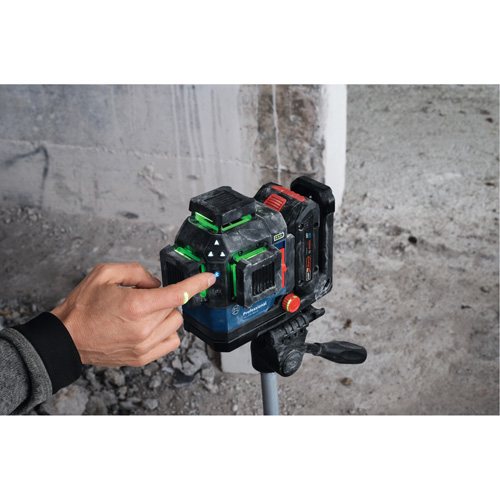 360 Connected Green-Beam Three-Plane Leveling and Alignment Laser Absolute Business Supply