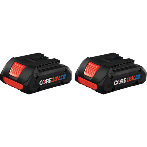 Batteries CORE18V &agrave; puissance avanc&eacute;e, Lithium-ion, 18 V, 4 A Absolute Business Supply