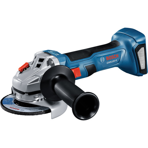 Rectifieuse angulaire sans balais avec interrupteur coulissant, Roue de 4-1/2", 18 V Absolute Business Supply