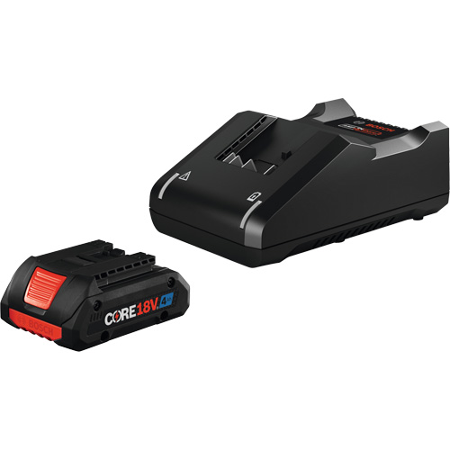Starter Kit with CORE18V&reg; 4 Ah Advanced Power Battery & Charger, 18 V, Lithium-Ion Absolute Business Supply