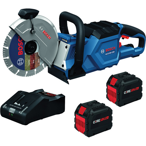Ensemble scie tronçonneuse sans balais, 9", 18 V Absolute Business Supply