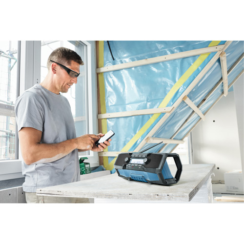 Radio de chantier compacte avec Bluetooth 5.0, Lithium-ion, 18 V Absolute Business Supply