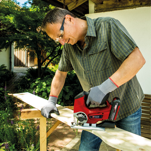 Variable Speed Cordless Jigsaw (Tool Only), 18 V, Lithium-Ion, 0-2400 SPM, 1" Stroke Length Absolute Business Supply
