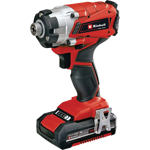 Cordless Impact Driver Kit, 1/4", 1240 in-lbs Max. Torque, 18 V, Lithium-Ion Absolute Business Supply