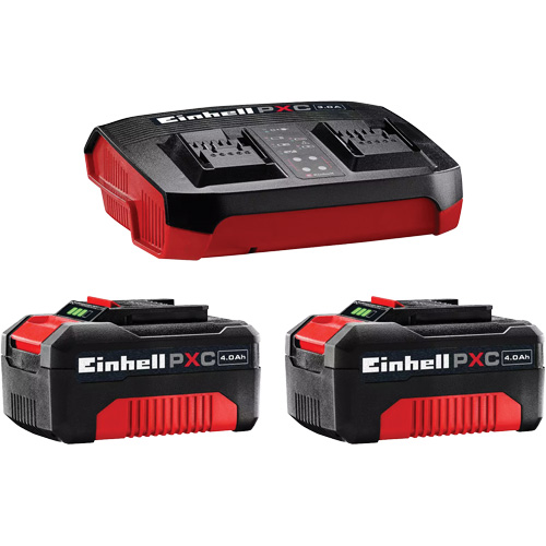 PXC Battery & Charger Starter Kit, Lithium-Ion, 18 V, 4 Ah Absolute Business Supply