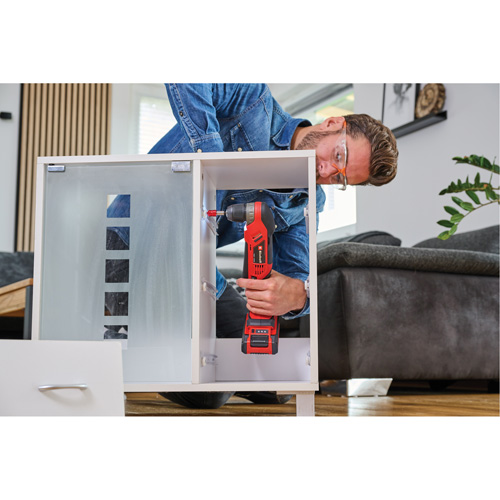 Perceuse-visseuse angulaire sans fil (outil seulement), 18 V, Mandrin 3/8", Lithium-ion Absolute Business Supply