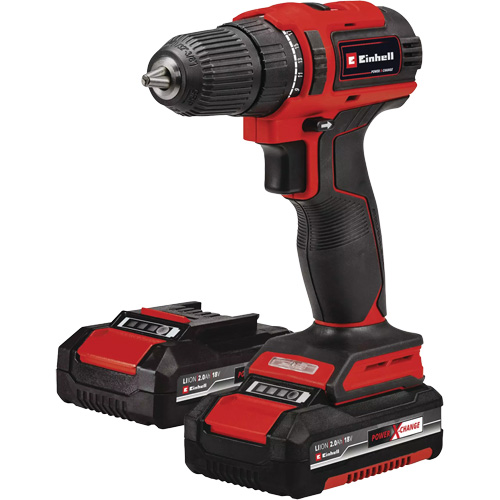 Ensemble perceuse sans fil, Lithium-ion, 18 V, Mandrin 3/8", Couple 354 lb-po Absolute Business Supply